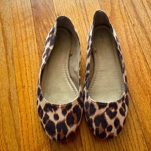 Old Navy leopard print flats